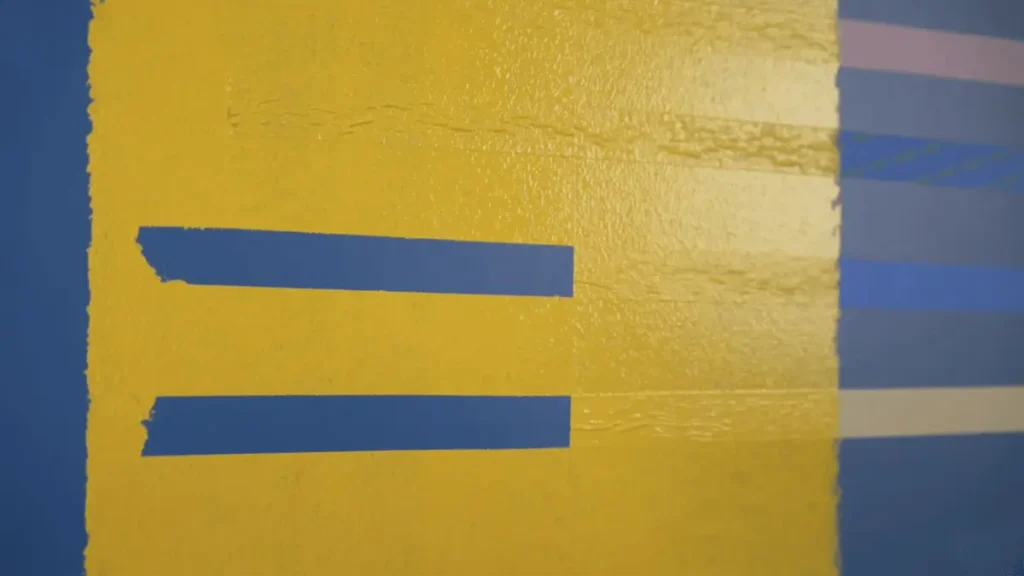Can Blue Tape be Left on The Concrete for Long?
