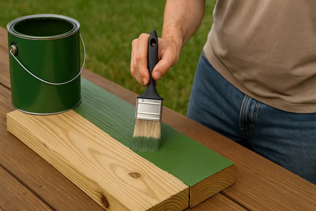 Can You Paint Treated Lumber?