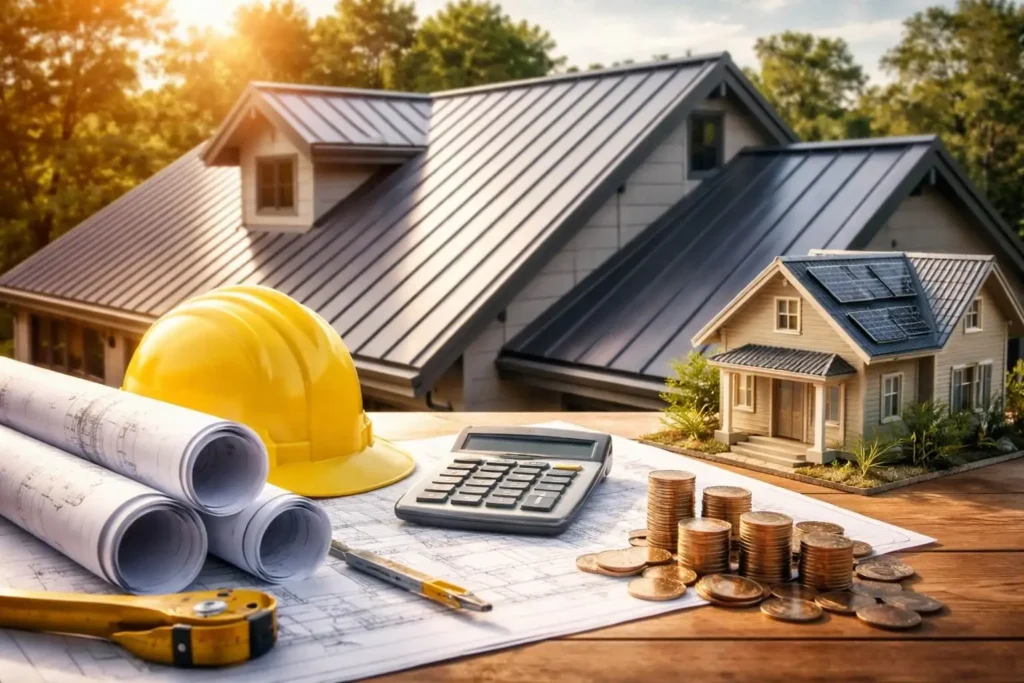What Is Metal Roof Cost Per Square Foot in US?