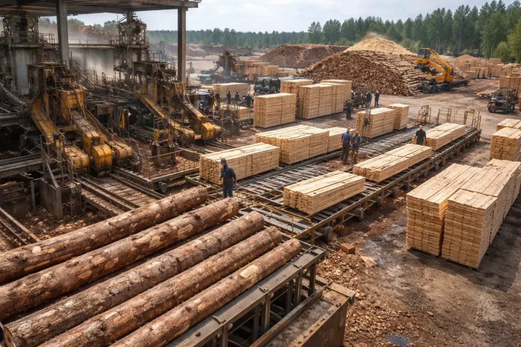 How Lumber is Prepared before It reaches Construction Sites?
