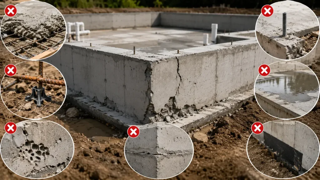 7 Common Mistakes That Ruin Your Concrete Foundation
