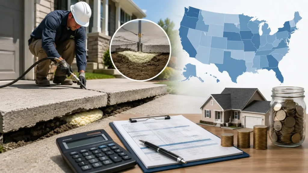 Concrete Leveling Cost Estimating In US